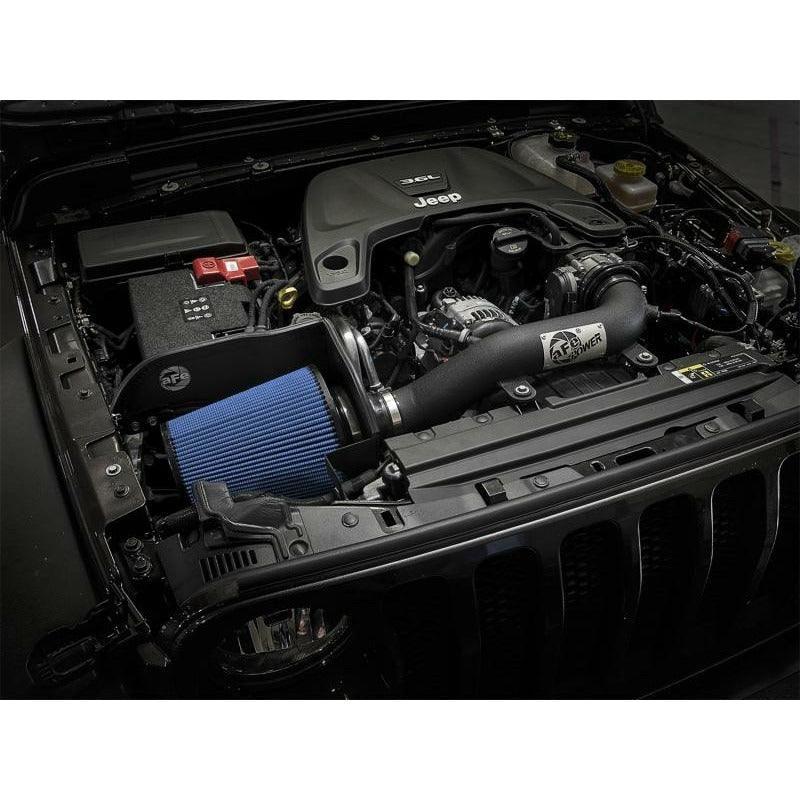 aFe Magnum FORCE Stage-2 XP Pro 5R Cold Air Intake System 2018+ Jeep Wrangler (JL) V6 3.6L - SMINKpower Performance Parts AFE54-13002-B aFe