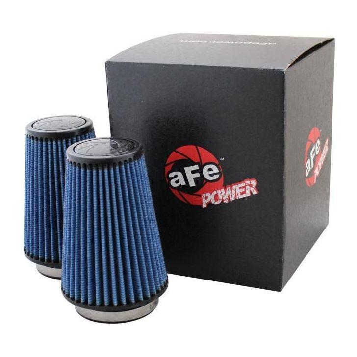 aFe MagnumFLOW IAF PRO 5R EcoBoost Stage 2 Replacement Air Filter 3-1/2F x 5B x 3-1/2T x 7H x 1 FL - SMINKpower Performance Parts AFE24-90069M aFe
