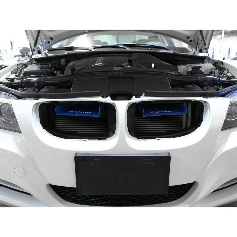 aFe MagnumFORCE Intakes Scoops AIS BMW 335i (E90/92/93) 07-13 L6-3.0L (Blue) - SMINKpower Performance Parts AFE54-11478-L aFe