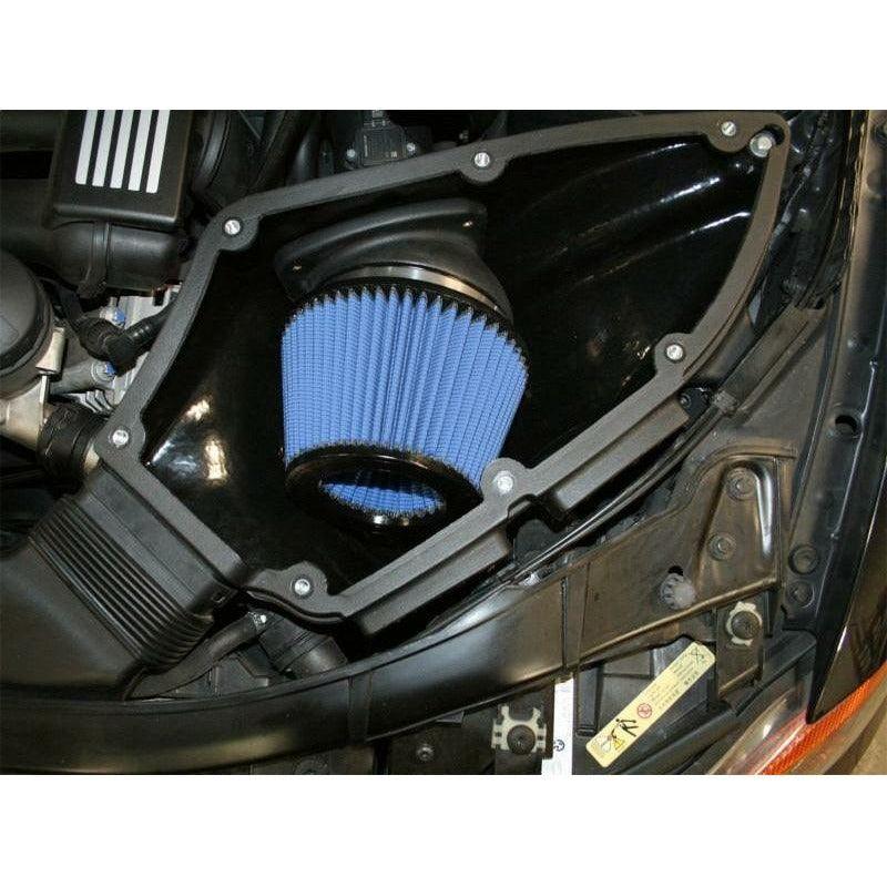aFe MagnumForce Stage 2 Si Intake System Pro 5 R Black 06-12 BMW 3 Series E9x L6 3.0L Non-Turbo - SMINKpower Performance Parts AFE54-81012-B aFe