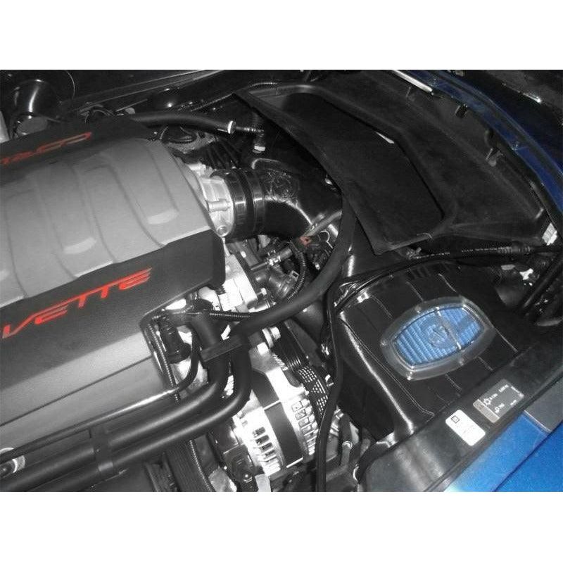 aFe Momentum Air Intake System PRO 5R Stage-2 Si 2014 Chevrolet Corvette (C7) V8 6.2L - SMINKpower Performance Parts AFE54-74201 aFe