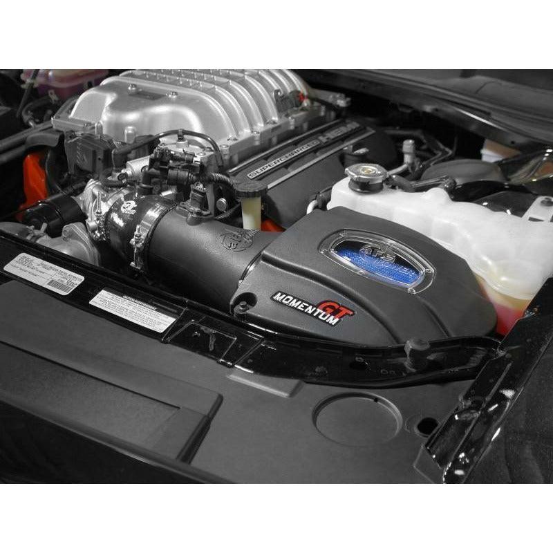 aFe Momentum Air Intake System PRO 5R w/ Extra Filter 2015 Dodge Challenger SRT Hellcat 6.2L (sc) - SMINKpower Performance Parts AFE52-72204 aFe