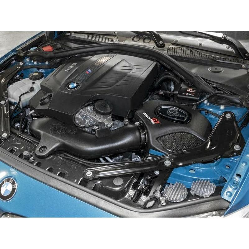 aFe Momentum GT Pro 5R Cold Air Intake System 16-18 BMW M2 (F87) L6-3.0L (t) N55 - SMINKpower Performance Parts AFE54-76311 aFe
