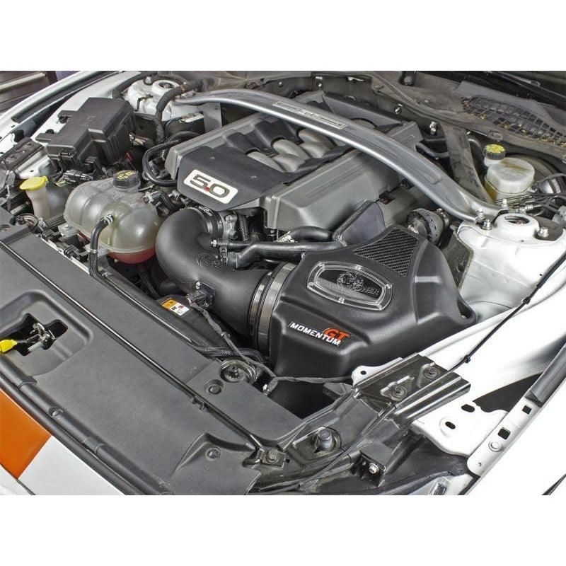 aFe Momentum GT Pro Dry S Intake System 2015 Ford Mustang GT V8-5.0L - SMINKpower Performance Parts AFE51-73203 aFe