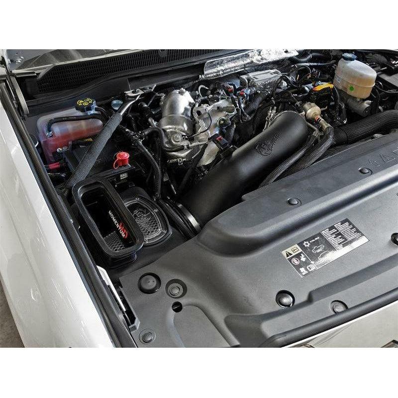 aFe Momentum HD Pro DRY S 2017 GM Diesel Trucks V8-6.6L Cold Air Intake System - SMINKpower Performance Parts AFE51-74008 aFe