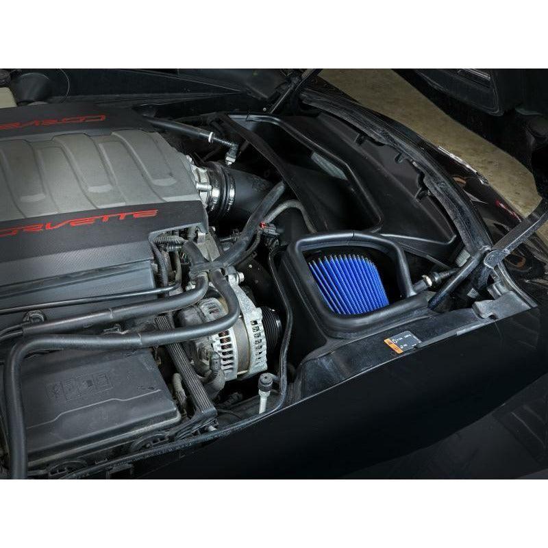 aFe POWER Magnum FORCE Stage-2 Pro 5R Cold Air Intake Sys 14-19 Chevrolet Corvette (C7) V8-6.2L - SMINKpower Performance Parts AFE54-13041R aFe