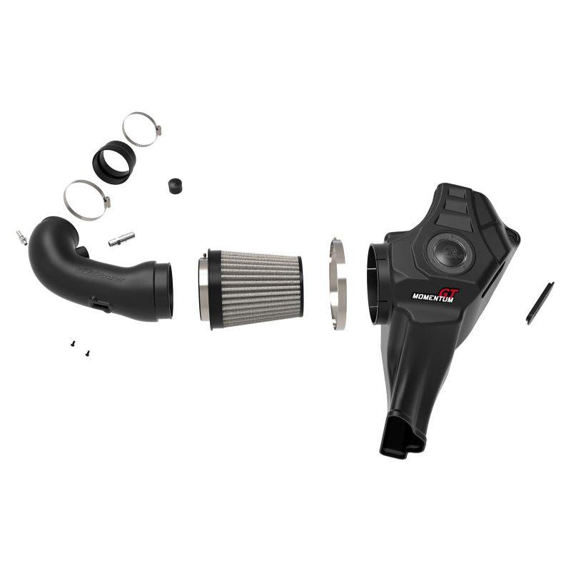 aFe POWER Momentum GT Pro Dry S Cold Air Intake System 18-19 Ford Mustang GT V8-5.0L - SMINKpower Performance Parts AFE50-70033D aFe
