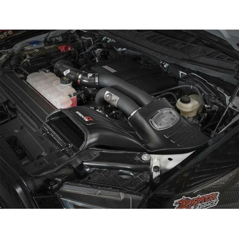 aFe POWER Momentum XP Pro Dry S Intake System 2017 Ford F-150 Raptor V6-3.5L (tt) EcoBoost - SMINKpower Performance Parts AFE51-73120-B aFe