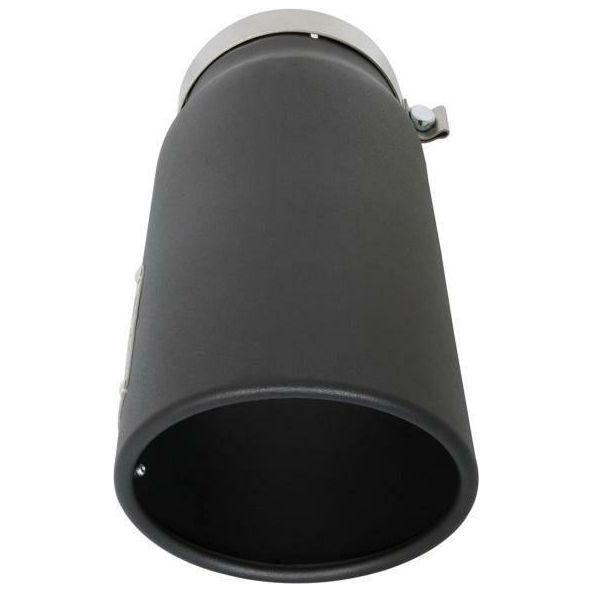 aFe Power MACH Force-Xp 5in In x 6in Out x 15in L Bolt-On 409 SS Exhaust Tip - Black - SMINKpower Performance Parts AFE49T50601-B15 aFe