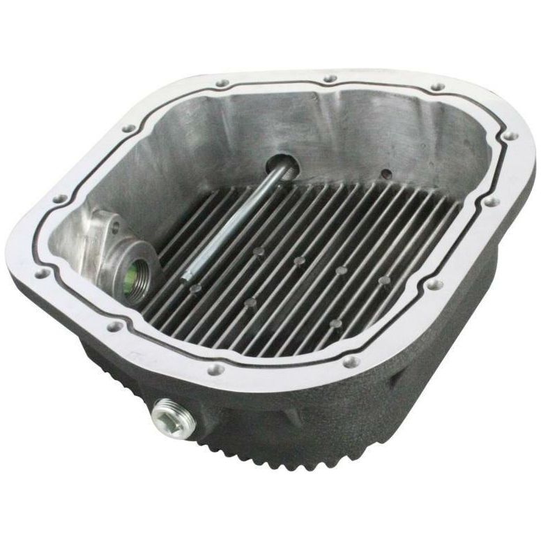 aFe Power Rear Diff Cover (Machined) 12 Bolt 9.75in 97-16 Ford F-150 w/ Gear Oil 6 QT - SMINKpower Performance Parts AFE46-70152-WL aFe