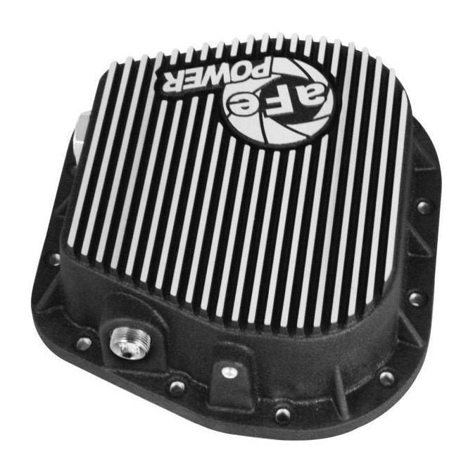 aFe Power Rear Differential Cover (Machined) 12 Bolt 9.75in 11-13 Ford F-150 EcoBoost V6 3.5L (TT) - SMINKpower Performance Parts AFE46-70152 aFe