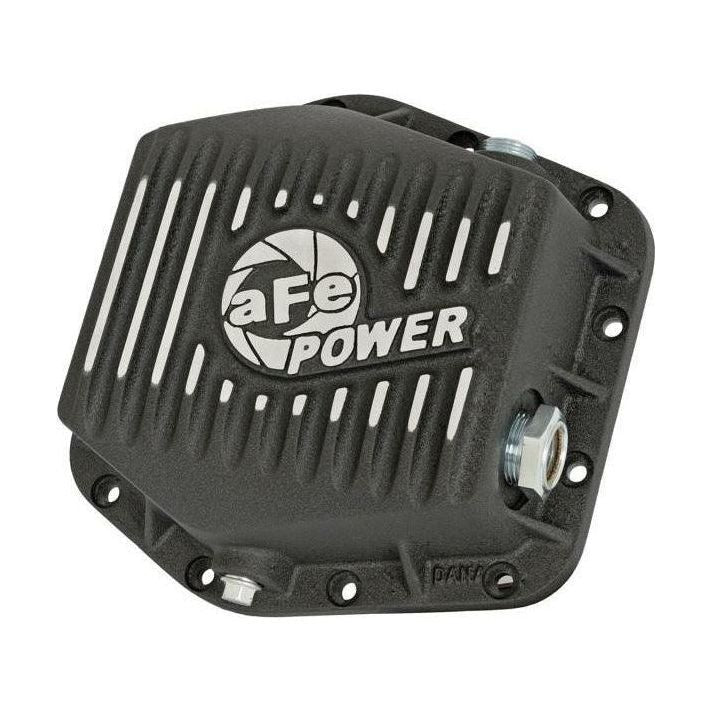aFe Power Rear Differential Cover (Machined Black) 15-17 GM Colorado/Canyon 12 Bolt Axles - SMINKpower Performance Parts AFE46-70302 aFe