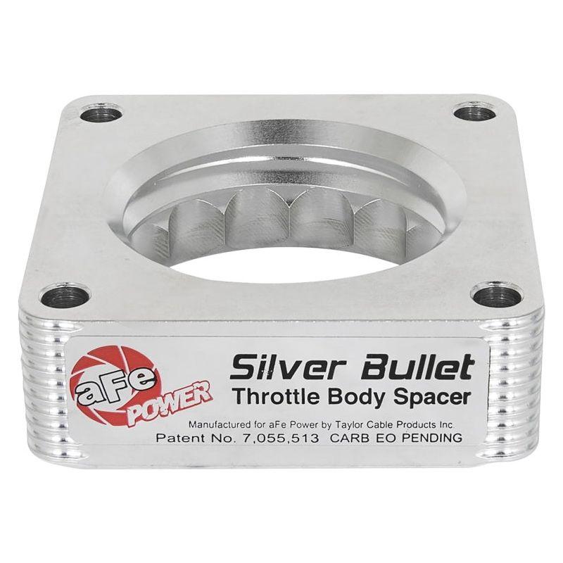 aFe Silver Bullet Throttle Body Spacer 03-06 Nissan 350Z V6 3.5L (VQ35DE) - SMINKpower Performance Parts AFE46-36008 aFe