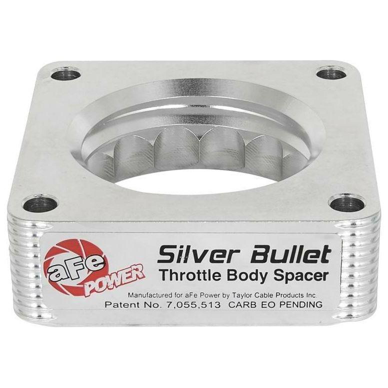 aFe Silver Bullet Throttle Body Spacer 09-18 Nissan 370Z V6-3.7L (VQ37VHR) - SMINKpower Performance Parts AFE46-36007 aFe