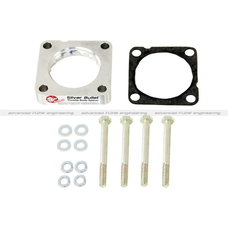 aFe Silver Bullet Throttle Body Spacer 12 Honda Civic Si / 08-12 Honda Accord / 09-12 Acura TSX - SMINKpower Performance Parts AFE46-37001 aFe