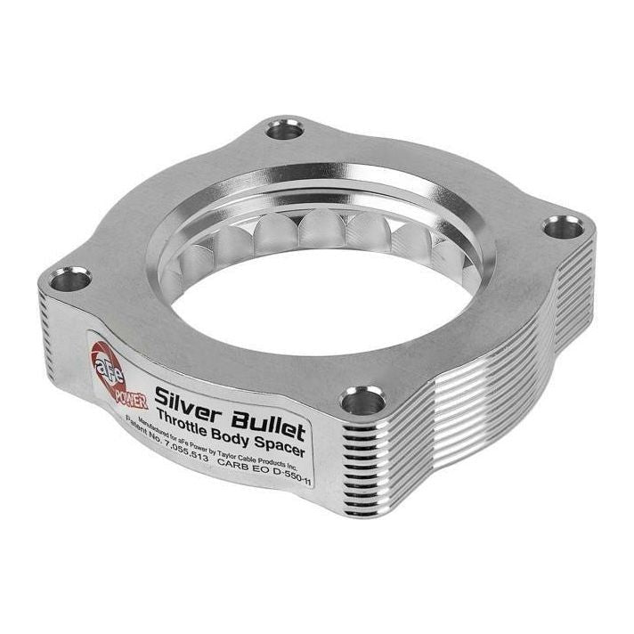 aFe Silver Bullet Throttle Body Spacer N62 Only BMW (E53) 04-09 5series (E60) 04-09 6series (E63/64) - SMINKpower Performance Parts AFE46-31001 aFe