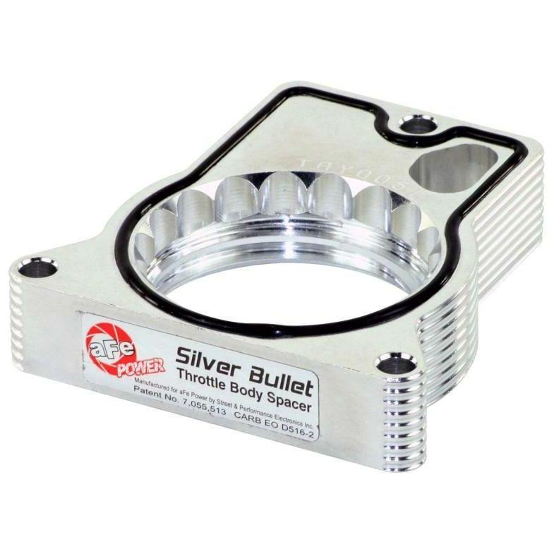 aFe Silver Bullet Throttle Body Spacers TBS GM C/K 1500/2500/3500 96-00 V8-5.0L 5.7L - SMINKpower Performance Parts AFE46-34005 aFe