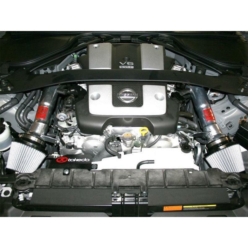 aFe Takeda Stage-2 Pro DRY S Cold Air Intake System Nissan 370Z 09-17 V6-3.7L - SMINKpower Performance Parts AFETR-3009P aFe