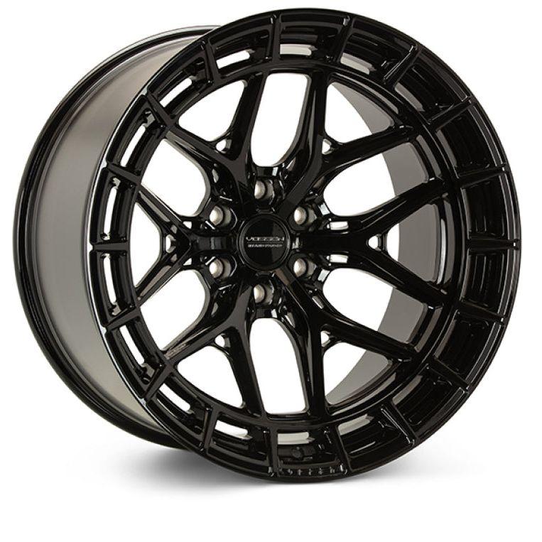 Vossen HFX-1 22x12 / 8x180 / ET-44 / Ultra Deep / 124.3 CB - Gloss Black Wheel