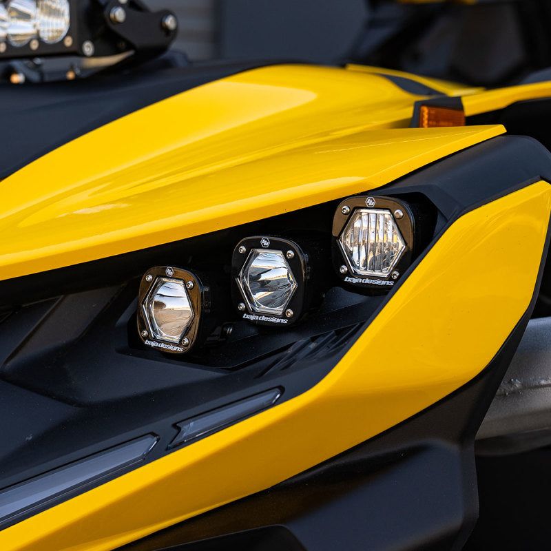 Baja Designs 2024+ Can-Am Maverick R S1 Headlight Kit-Light Bars & Cubes-Baja Designs-BAJ448186-SMINKpower Performance Parts