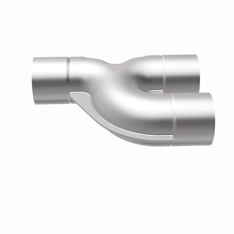 MagnaFlow Smooth Trans Y 2.50inch SS 90 deg.-Catalytic Converter Universal-Magnaflow-MAG10732-SMINKpower Performance Parts