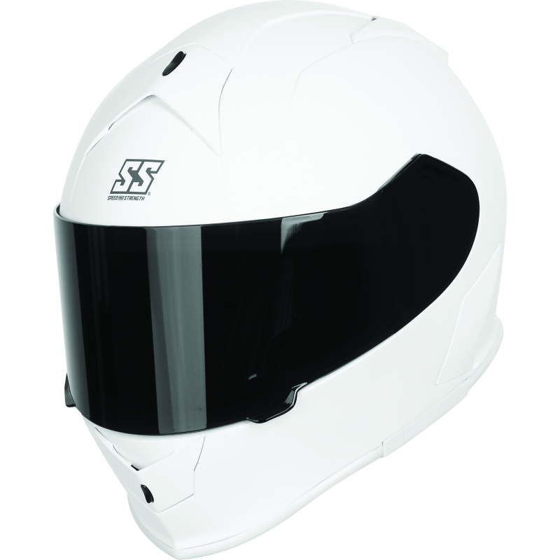 Speed Helmet and Strength SS900 Solid Speed Helmet Matte White - Medium