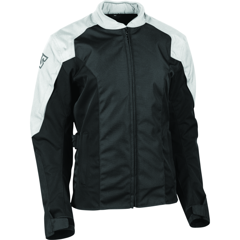 Speed and Strength Mad Dash Jacket Black/White Womens - Large