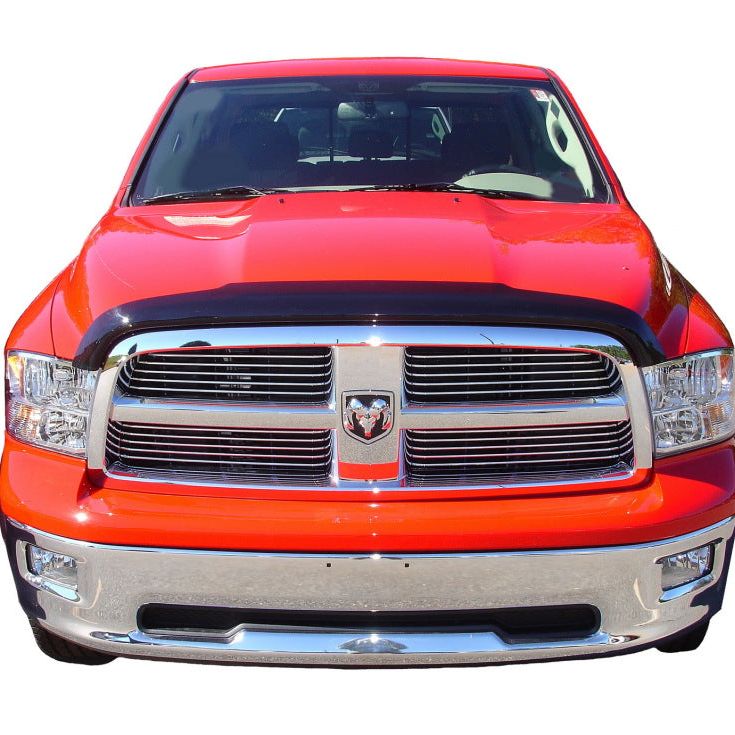 AVS 09-18 Dodge RAM 1500 (Excl. Rebel Models) High Profile Bugflector II Hood Shield - Smoke