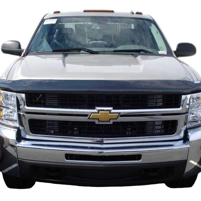 AVS 05-06 Chevy Silverado 2500 Hoodflector Low Profile Hood Shield - Smoke