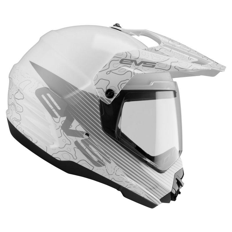 EVS Dual Sport Helmet Venture Arise White - XL-Helmets and Accessories-EVS-EVSDSHE18VA-W-XL-SMINKpower Performance Parts