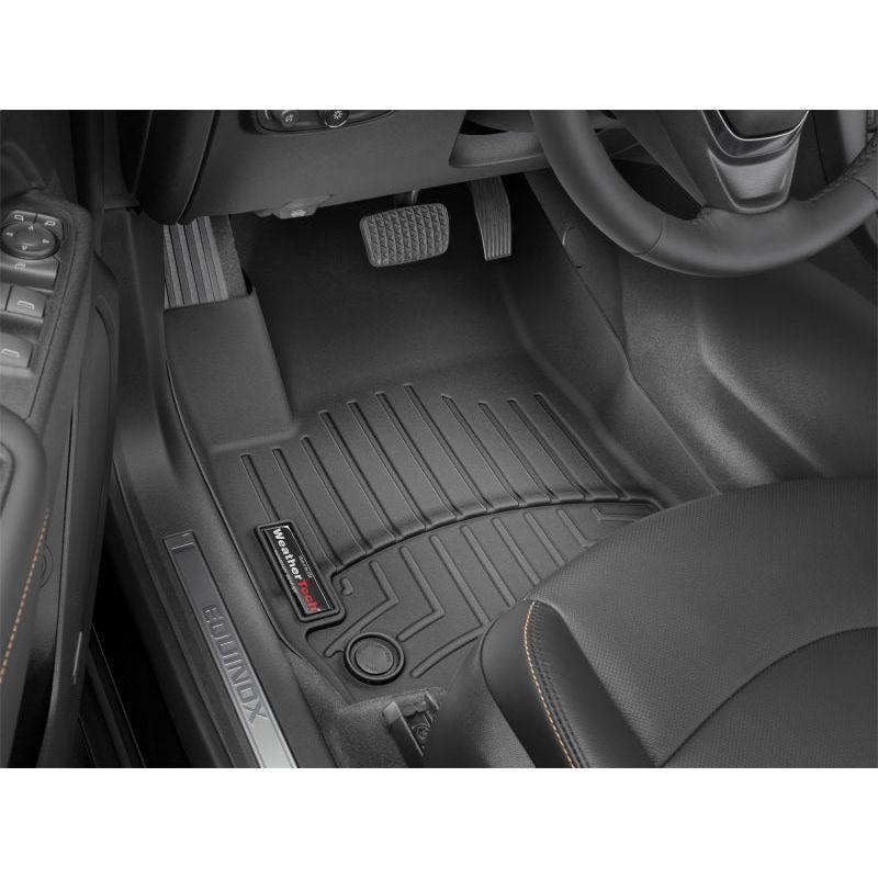 WeatherTech 2024 Subaru Impreza Front FloorLiner - Black - SMINKpower Performance Parts WET4418141 WeatherTech