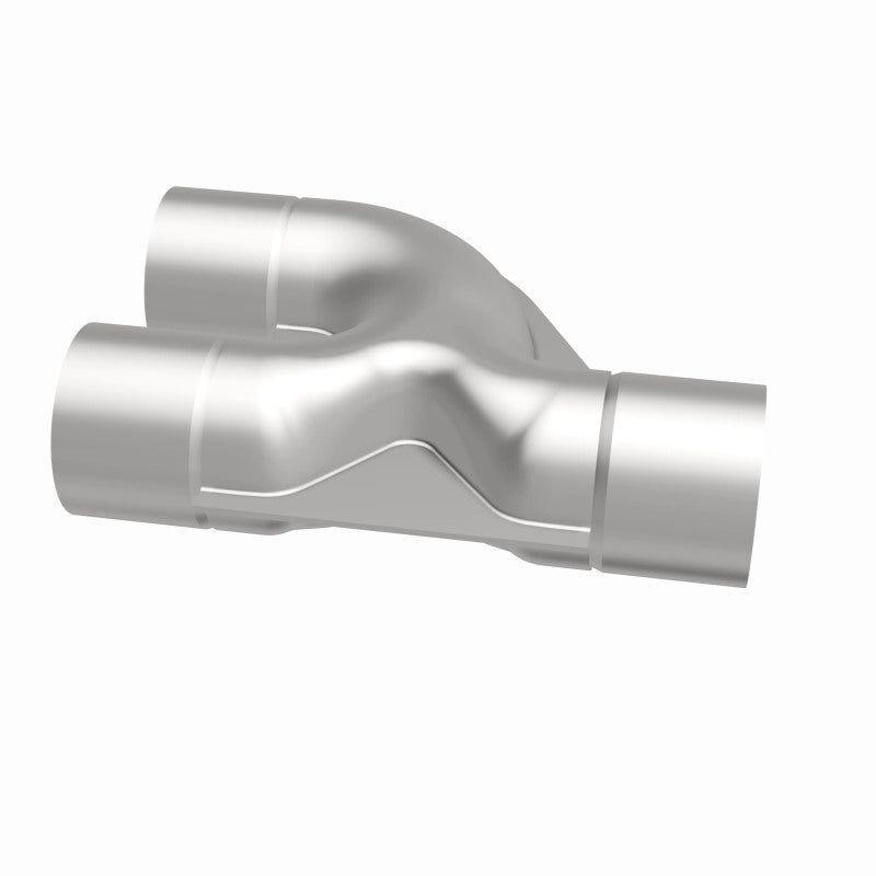 MagnaFlow Smooth Trans Y 2.50inch SS 90 deg.-Catalytic Converter Universal-Magnaflow-MAG10732-SMINKpower Performance Parts