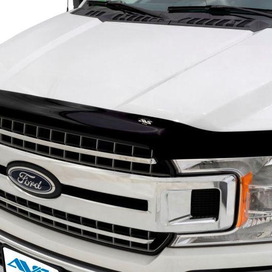 AVS 15-18 Chevy Silverado 2500 High Profile Bugflector II Hood Shield - Smoke