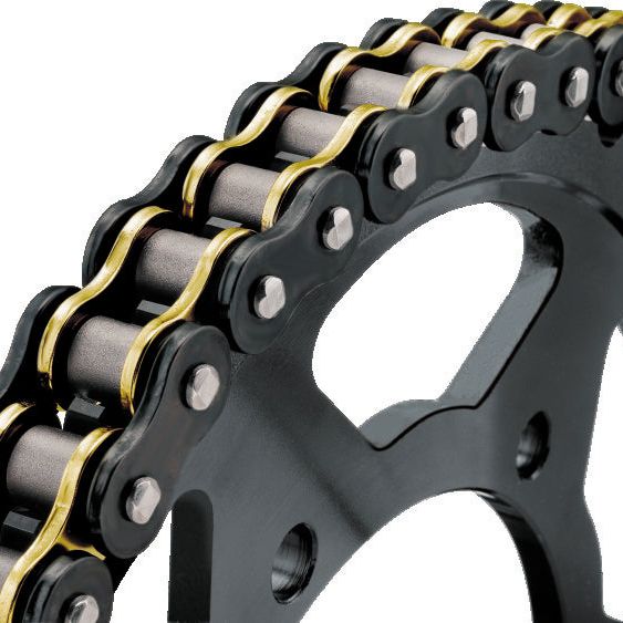 BikeMaster 525x130 BMOR O-Ring Chain - Black/Gold