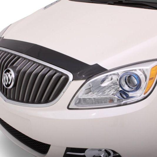 AVS 12-17 Buick Verano Aeroskin Low Profile Acrylic Hood Shield - Smoke