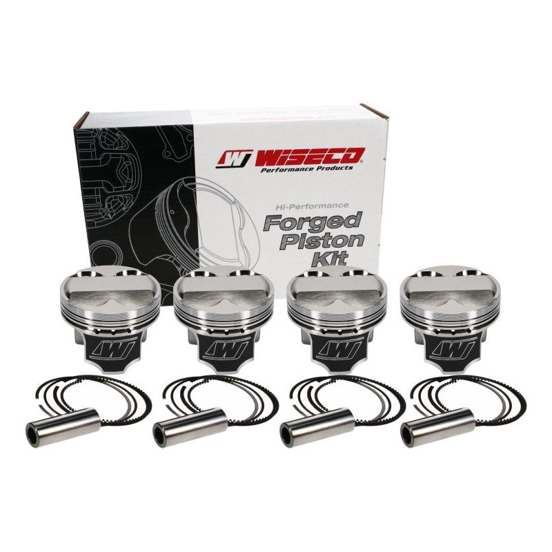 Wiseco Acura 4v DOME +5cc STRUTTED 82.0MM Piston Kit-Piston Sets - Forged - 4cyl-Wiseco-WISK566M82AP-SMINKpower Performance Parts