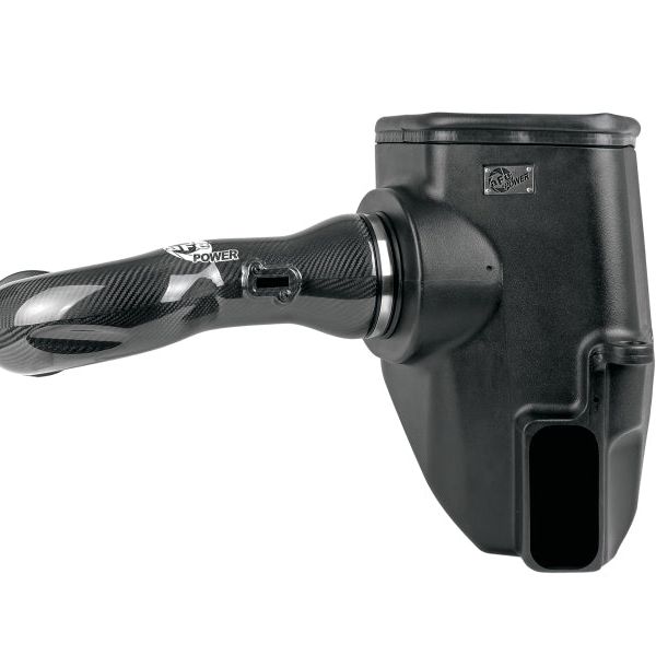 aFe 19-21 GM Trucks 5.3L/6.2L Track Series Carbon Fiber Cold Air Intake System W/ Pro Dry S Filters-Cold Air Intakes-aFe-AFE57-10015D-SMINKpower Performance Parts