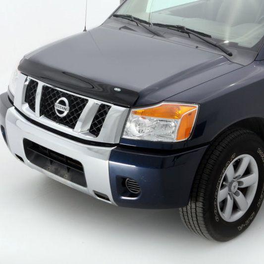 AVS 04-15 Nissan Armada Bugflector Medium Profile Hood Shield - Smoke