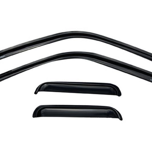 AVS 88-99 Chevy CK Ext. Cab Ventvisor Outside Mount Window Deflectors 4pc - Smoke