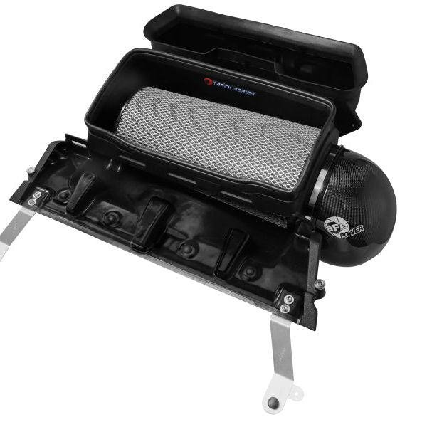aFe 21-23 RAM 1500 TRX Track Series Carbon Fiber Cold Air Intake System w/ Pro DRY S-Cold Air Intakes-aFe-AFE57-10022D-SMINKpower Performance Parts