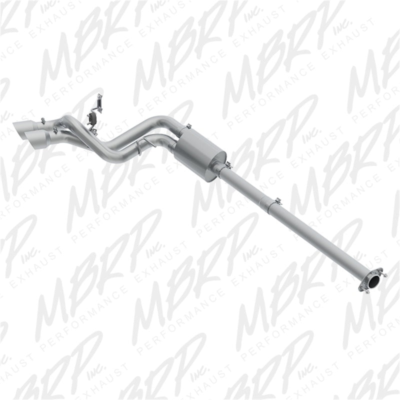 MBRP 09-14 Ford F150 Pre-Axle 4.5in OD Tips Dual Outlet 3in AL Cat Back-Catback-MBRP-MBRPS5261AL-SMINKpower Performance Parts