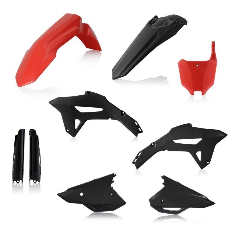 Acerbis 22+ Honda CRF250R/21-24 CRF450R Full Plastic Kit - Red/Black