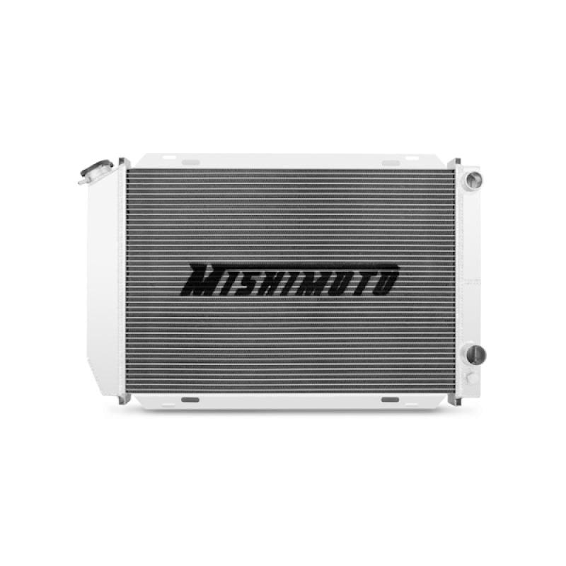 Mishimoto 79-93 Ford Mustang Manual Aluminum Radiator-Radiators-Mishimoto-MISMMRAD-MUS-79-SMINKpower Performance Parts