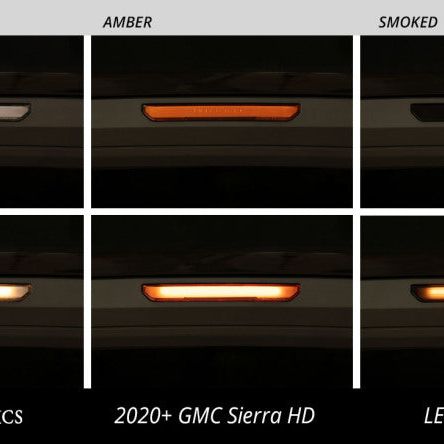 Diode Dynamics 20-21 Sierra 2500/3500 HD LED Sequential Sidemarkers Smoked Set-Light Accessories and Wiring-Diode Dynamics-DIODD5152-SMINKpower Performance Parts