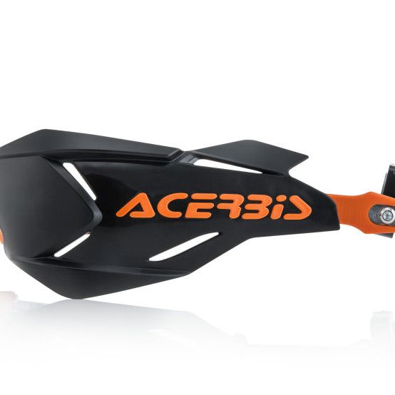Acerbis X-Factory Handguard - Black/Orange-Hand Guards-Acerbis-ACB2634661009-SMINKpower Performance Parts