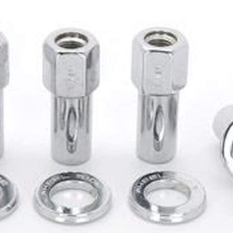 Weld Open End Lug Nuts w/ Centered Washers 1/2in. RH - 4pk.-Lug Nuts-Weld-WEL601-1426-SMINKpower Performance Parts