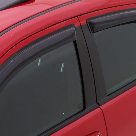 AVS 19-22 Mazda 3 Hatchback Ventvisor Outside Mount Window Deflectors 4pc - Smoke