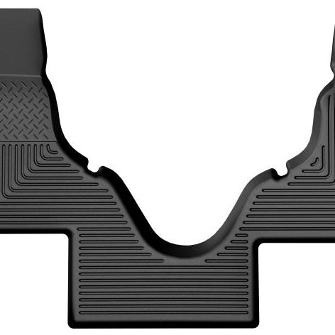 Husky Liners 05-23 Ford Econoline WeatherBeater Black Floor Liners-Floor Mats - Rubber-Husky Liners-HSL18791-SMINKpower Performance Parts