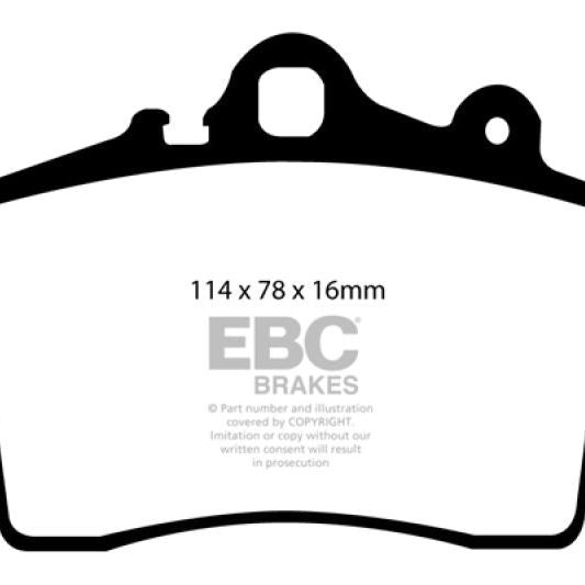EBC 97-99 Porsche Boxster Bluestuff Front Brake Pads-Brake Pads - Racing-EBC-EBCDP51207NDX-SMINKpower Performance Parts