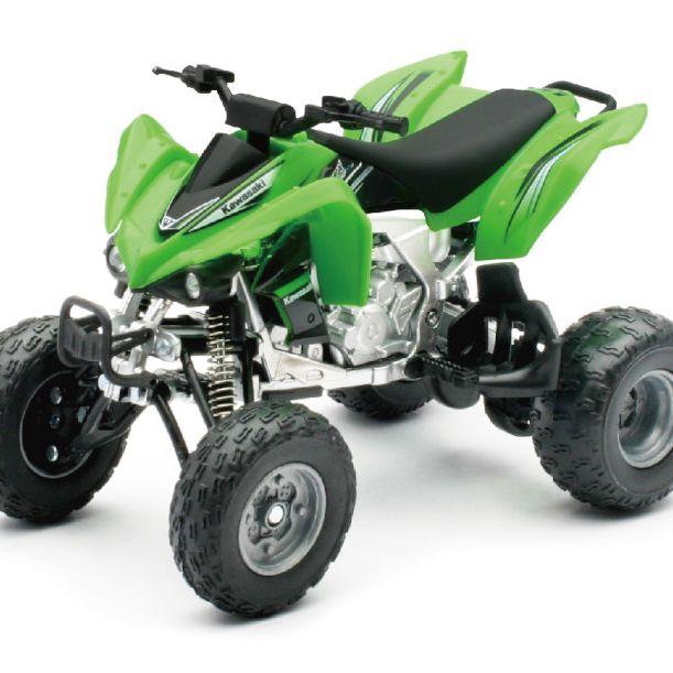 New Ray Toys Kawasaki KFX 450R ATV (Green)/ Scale - 1:12